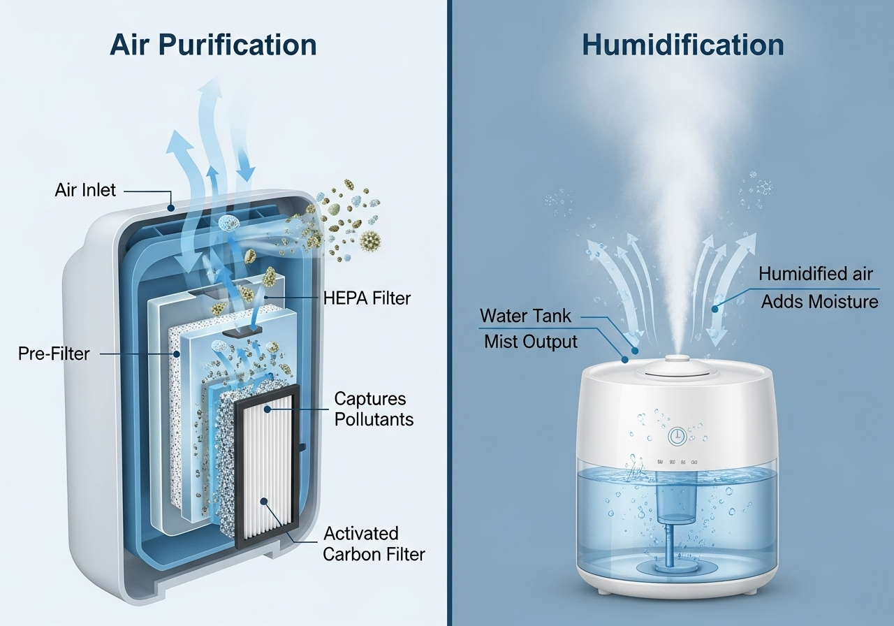 air filtration vs. air purification